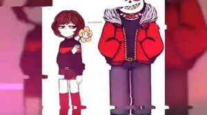 [Chara/UF Chara X UF Sans]