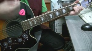 Разбор Цой Спокойная ночь ритм гитара