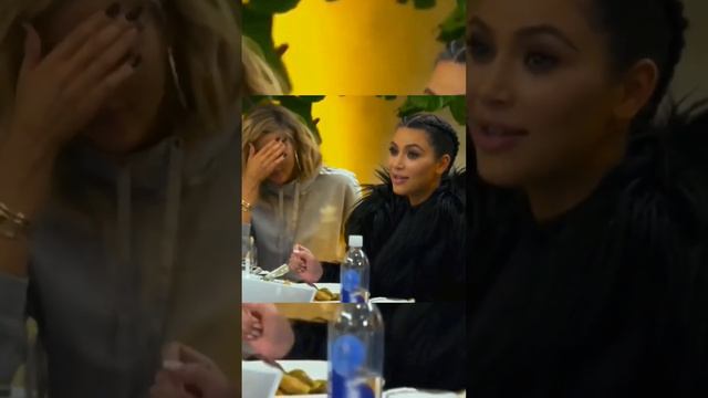 Kardashian's fam reaction to Kim kardashian saying showed her vagina to her friend..🙆🏻♀️😂