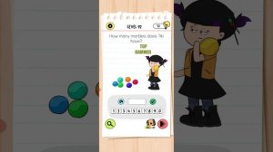 Brain test 4 level 92 gameplay walkthrough Solution