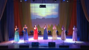 "Народный" вокальный ансамбль "Ритмы времени" -   "Гляжу в озёра в синие"