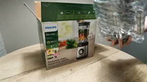 Распаковка - Блендер стационарный Philips HR3571/90