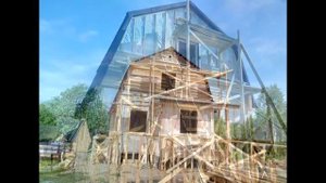 Утепление дома из профилированного бруса в 50мм и обшивка сайдингом