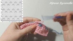 Crochet pattern for jacket - Узор крючком для жакета