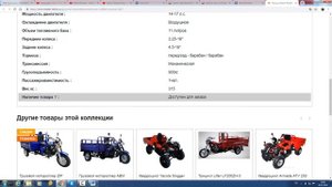 Оригинальный транспорт для деревни и дачника Трицикл Racer RC200ZH