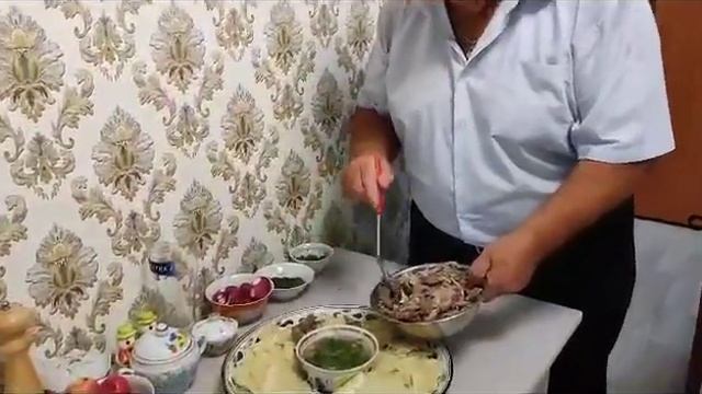 ТАТАРСКИЙ БИШБАРМАК (татар бишбармагы) Видео Нусратуллина Ф.Г. смотреть онлайн