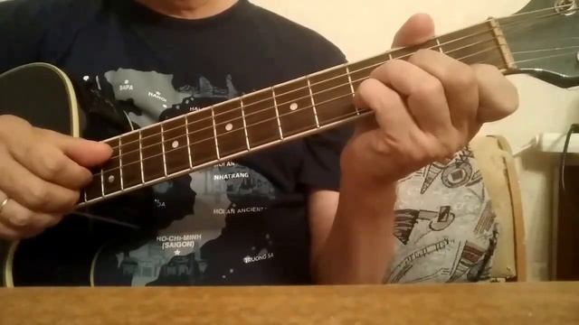 Басовые ходы на 4 доли на примере песни Ю Визбора "Ночная дорога" смотреть онлайн