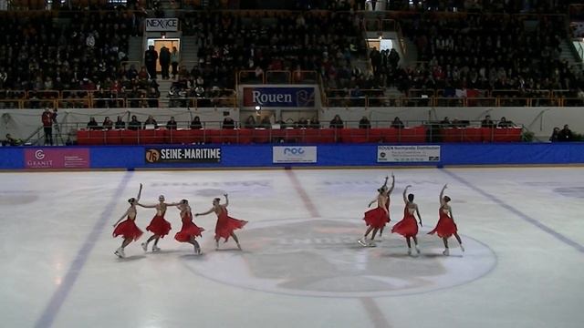 French Cup 2018 : Team Junost (RUSSIE) , programme libre junior. смотреть онлайн