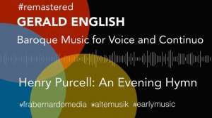 Henry Purcell: An Evening Hymn | Gerald English | 1966