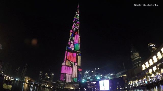 Dubai. Burj Khalifa. Дубай, Бурдж Халифа. в 4К смотреть онлайн