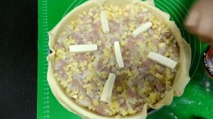 ЗУР БЭЛИШ- татарский пирог с мясом и картошкой! Тесто без дрожжей!