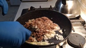 Макароны по флотски в жаровне
