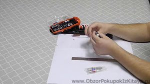 Отвёртка с трещоткой(храповым механизмом). Распаковка покупок из Китая 2017.