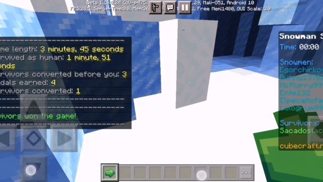 Cudecraft new game snowman survival смотреть онлайн