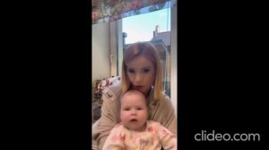 Ольга Орлова показала, как ее дочь реагирует на свое отражение