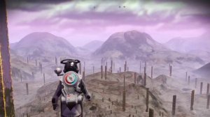 Красивая планета в No Man's Sky