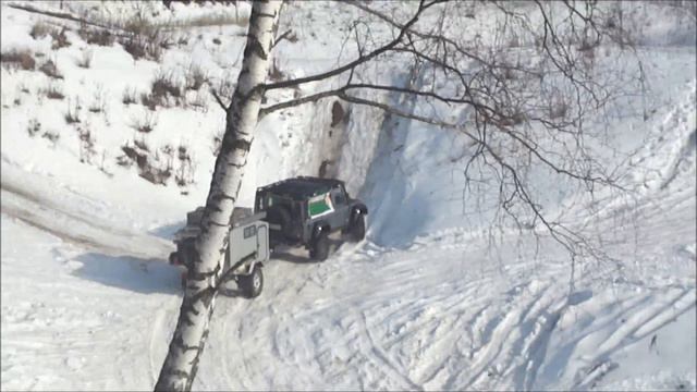 Land Rover Defender Tibus & off road teardrop смотреть онлайн