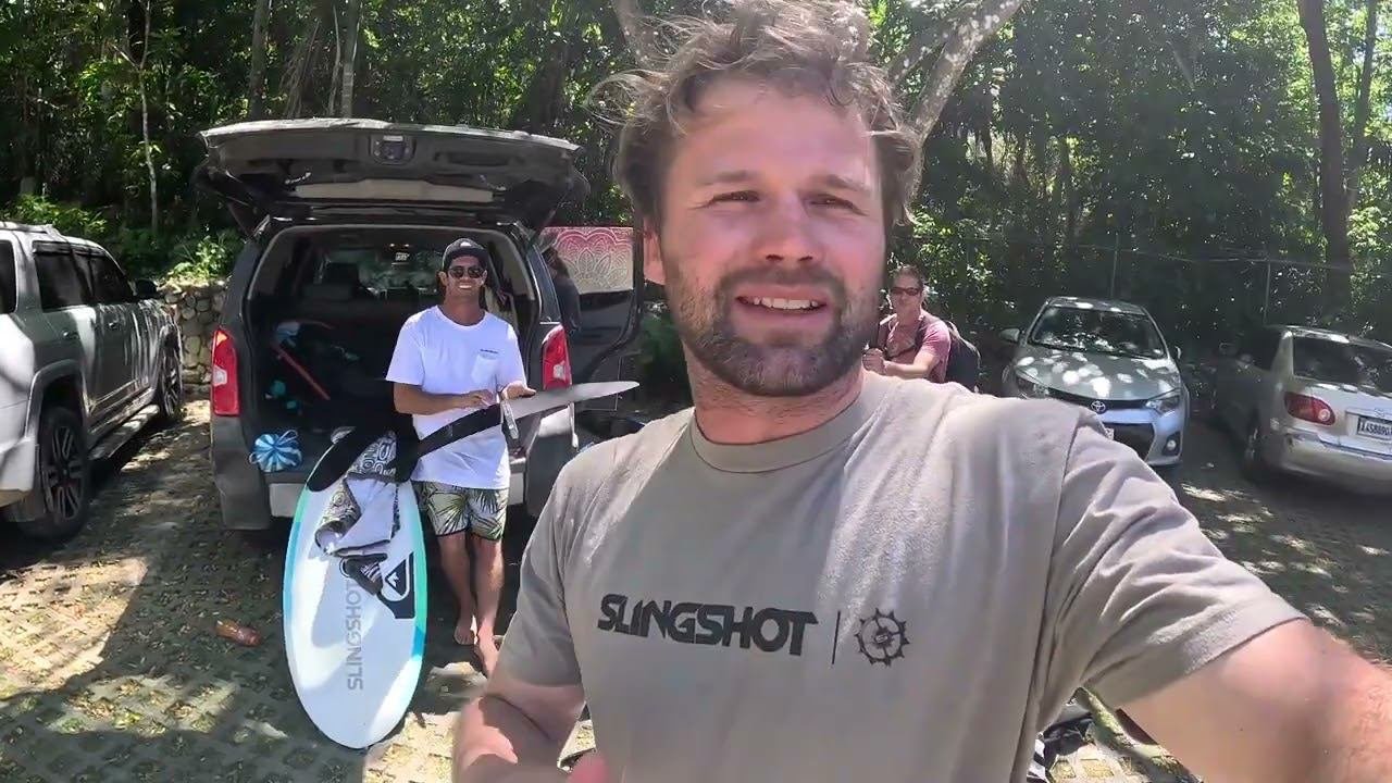 Вингфойлинг в Доминиканской Республике с командой Slingshot