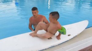 Игры в бассейне с Марком!!!