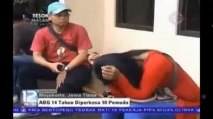 ABG 14 Tahun Diperkosa 10 Pemuda