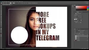 Photoshop Tutorial: Text Portrait Poster| Как сделать постер из фото в фотошопе