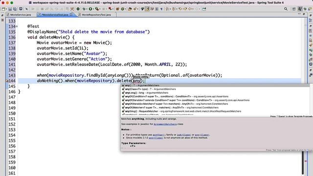 Spring Boot Unit Testing and Integration Testing with JUnit, Mockito and MockMvc -  [2022]
