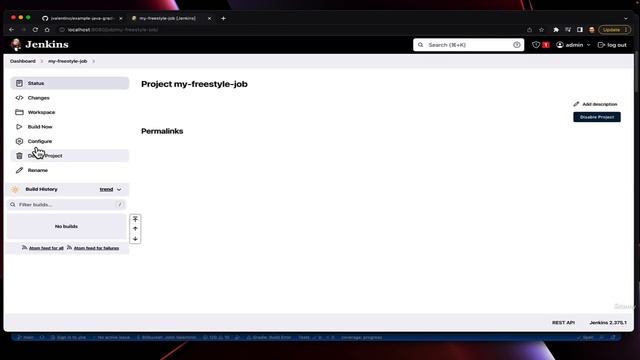 Gradle-Java Jenkins Freestyle смотреть онлайн