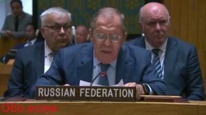 Сергей Лавров на заседании Совета Безопасности ООН Главное: