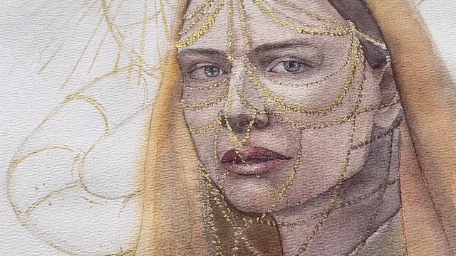 Обучающий марафон по рисованию ПОРТРЕТА смотреть онлайн