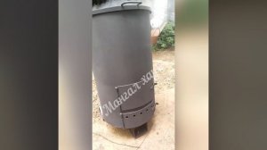 Универсальная печь для сжигания мусора и под казан