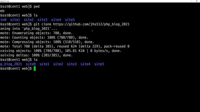 21 07 10, CentOS7, PHP 소스코드 배포, cRp, 10강, 블로그1, 서버배포 3rd смотреть онлайн