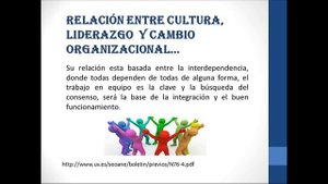 CULTURA, LIDERAZGO Y CAMBIO ORGANIZACIONAL.