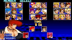 The King of Fighters 97 - Unlocking Orochi Iori, Orochi Leona, and Orochi Team (Arcade Version)