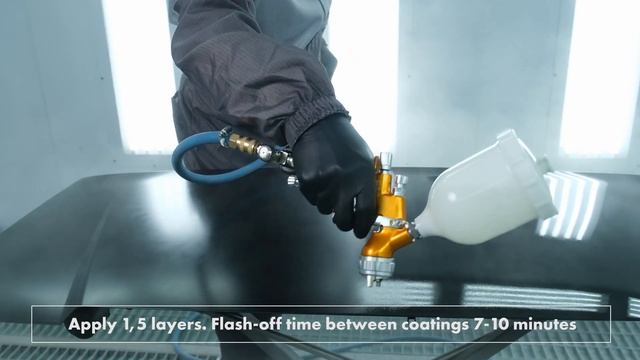 Car Painting: How to Spray 177 UHS CLEAR COAT| Chamäleon Winter Academy смотреть онлайн