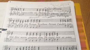 Литургия 1 "Благослови, душе моя, Господа" и "Хвали, душе моя, Господа" (обиход) второй голос