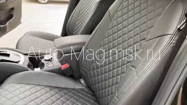 Чехлы на Ниссан Х-Трейл Т32 из экокожи | Фабрика Автопилот | Установка с выездом мастера смотреть онлайн