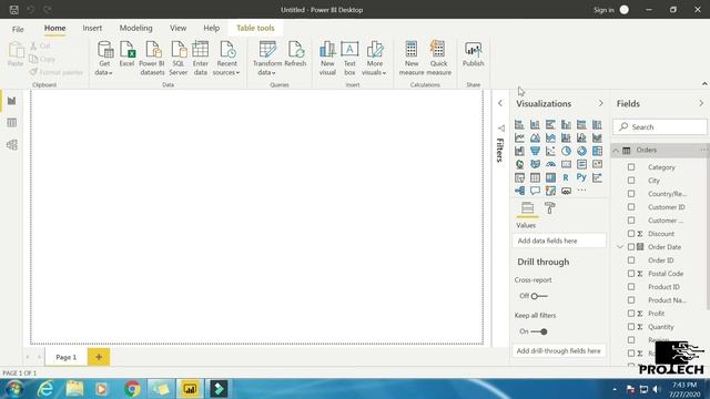 How to Import Data from Excel Notepad Web in Power BI Desktop | Power BI Tutorial in Hindi