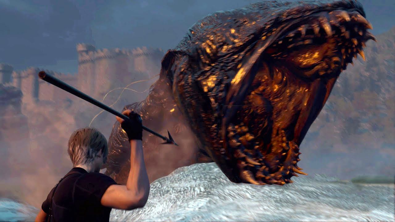 Resident Evil 4 Remake ► Бухаем на рыбалке с Аленой ► Прохождение #7