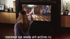 Xbox 360 slim с KINECT демонстрация
