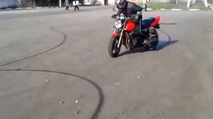 Honda|Хонда|CB 400|СБ 400|Burnout|