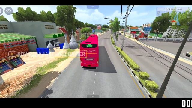 download Swamy Ayyappa Travels(Pink) Volvo 9600 Bus Mod For Bussid | Royal Rajasthani Gamer