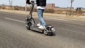 Electric Scooter WEPED Sonic X First Test Drive