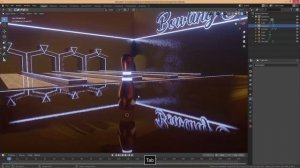 Making a Bowling Center in Blender 2.83