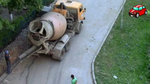Учим строительный транспорт для детей