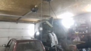 Лебедка в гараже