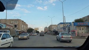 Правый берег/Центр/Август 2022г/Едем по городу/ г.Семипалатинск