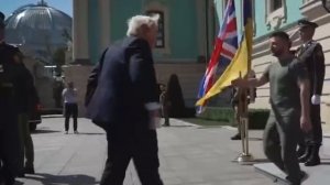 Рукопожатие от Бориса Джонсона с Зеленским! Из рук в руки