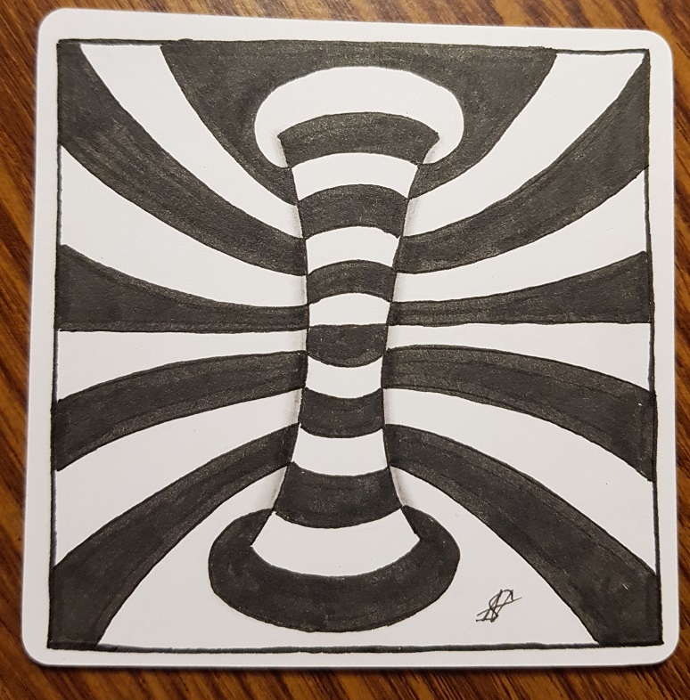 Рисуем простую оптическую иллюзию. смотреть онлайн