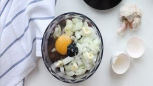 Печеночные оладьи с чесноком