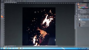 Photoshop Tutorial- create fire/sparks/smoke